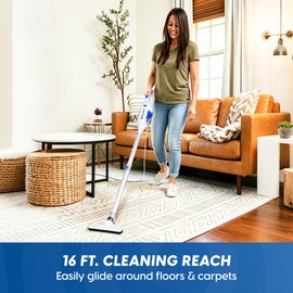 Vacmaster Corded Stick Vacuum Cleaner 2 in 1, Ultra-Lightweight