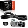 A-Premium Engine Serpentine Drive Belt Kit Compatible with Ford Cars