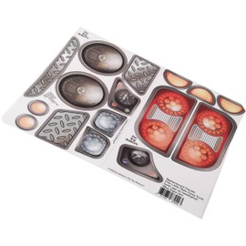 The Toy Restore Replacment Stickers Fits Little Tikes Cozy Truck with Eyes on Dash no Eyes