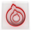 Just Cutters Bauble Shape Cutters | Set of 3 Plastic