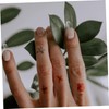 Healvian 120pcs Women's Fake Nails Full Nail Tips French Tip