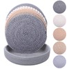 5 Pcs 10 Inch Trivets for Hot Dishes, Pots and