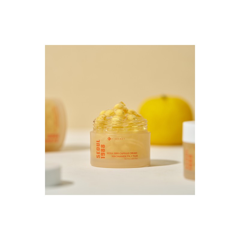 KSECRET [KSECRET]SEOUL 1988 Capsule Cream : Niacinamide 5% + Yuja