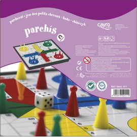 Cayro 24 x 24 cm Magnetic Ludo Game