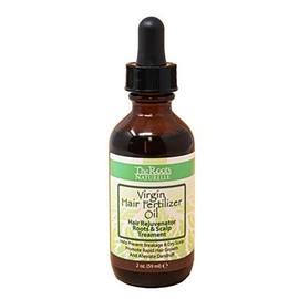 Virgin Hair Fertilizer Oil 2 Ounce - Roots and Scalp Treatment for Thinning or Breaking Hair | Natural Hair Products | African American Hair Products 