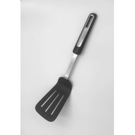 Felio F0879 Turner Spatula, Black, Length 14.0 x Width 3.3 x Height 2.0 inches (35.5 x 8.3 x 5 cm), Condiment Grater Included