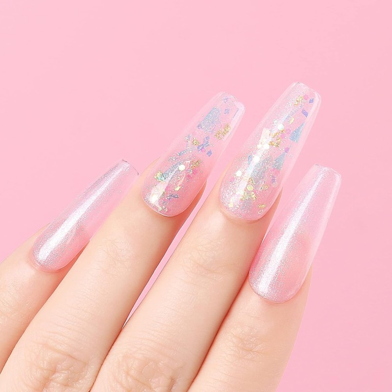 AIMEILI Soak Off U V LED Gel Nail Polish, Hema