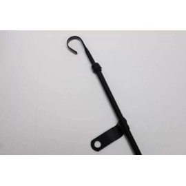 SPC BBC Black Steel Engine Oil Dipstick 396 427 454 472 502 Tube Dip Stick BB Chevy