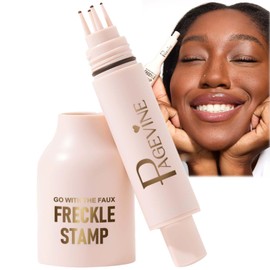 Freckle Stamp – Natural Lifelike Freckle Makeup Pen, Realistic Dots. Achieve an Effortless, Lifelike Look with Our Medium Shade. Perfect for a Subtle or Bold Faux Effect