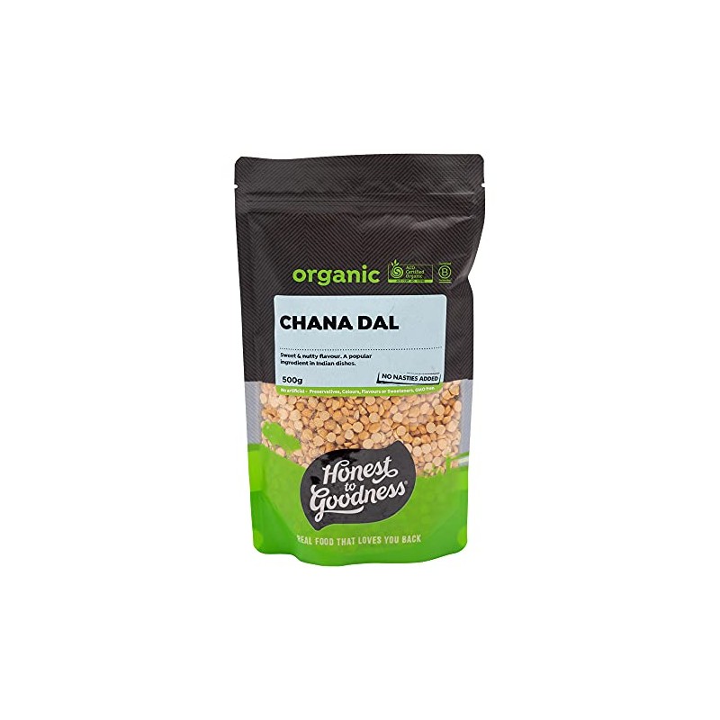 Honest to Goodness Organic Chana Dal 500 g