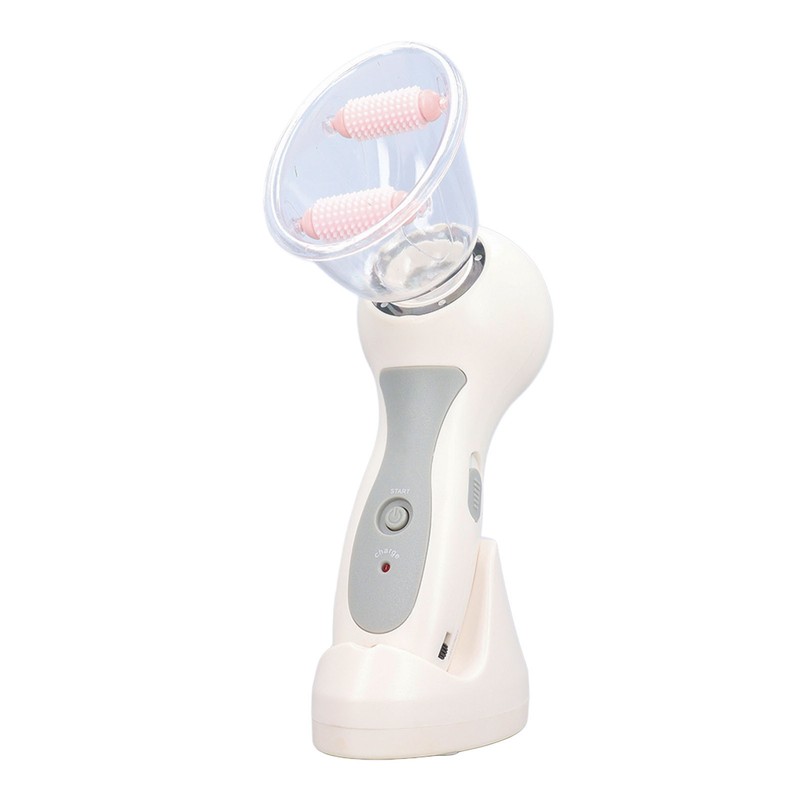 Handheld Chest Vacuum Massager Promote Vibration Improve Elasticity Electric Chest