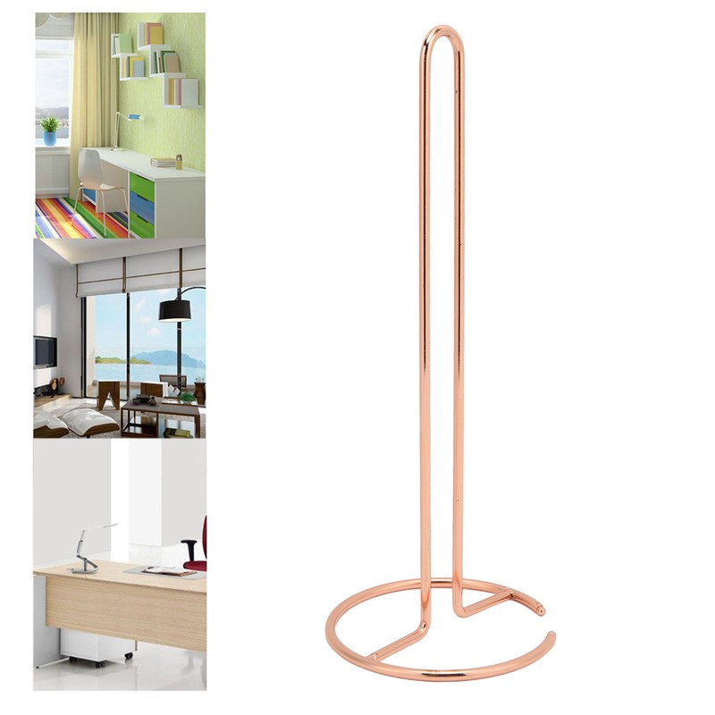Wrought Iron Tissue Holder Smoother Surfaces Simple 1 Piece Molding