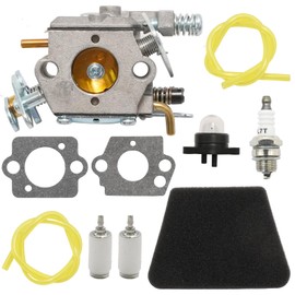 Anxingo 1950 2050 2150 Carburetor Replacement for Poulan Chainsaw 1950 2050 2150 2375 Wild Thing 2375LE Replaces Walbro WT 89 891 WT-324 Zama C1U-W8 C1U-W14 545081885