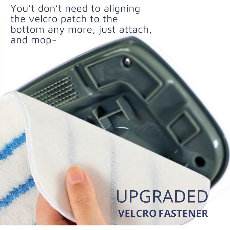 F Flammi 12 Pack Steam Mop Replacement Pad for PurSteam