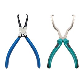 Connector Pliers Set of 2 Connector Removal Tools and Splice Tools Automotive Tools Specialty Tools Ideal for Fuel Hose Pliers (Blue and Green)