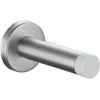 Brushed Stainless Steel Door Stopper with White Tip – Soft