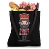 Well-dressed nutcracker with beard costume Tote Bag