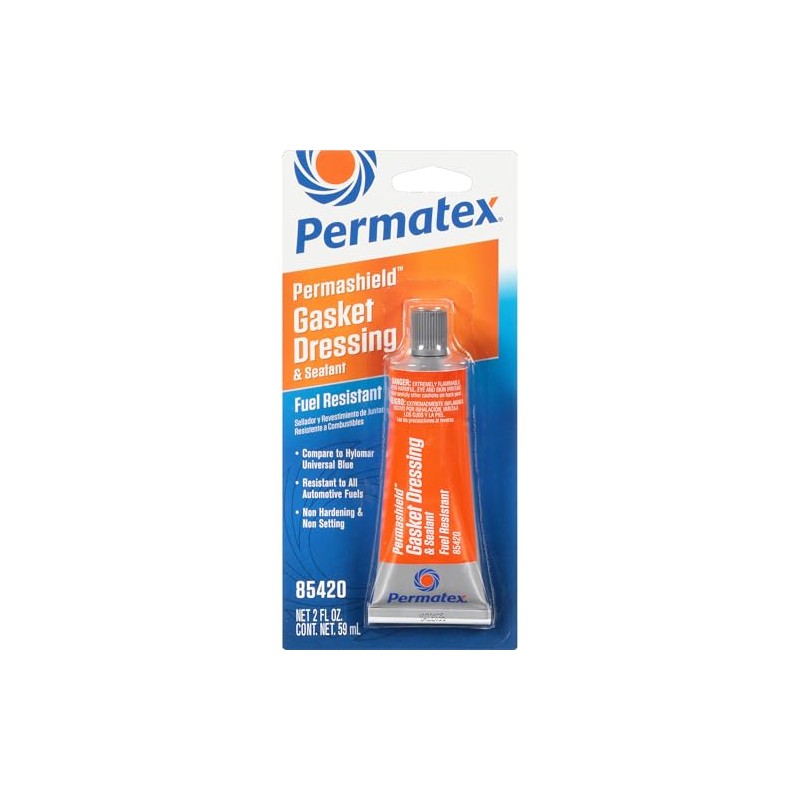 Permatex 85420 Permashield Fuel Resistant Gasket Dressing & Sealant, 2