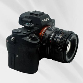 PHOLSY Lens Mount Adapter Compatible with Konica AR Lens to E Mount Camera Body Compatible with Sony a1 a9ii a7S iii/ii a7R v/iv/iii/ii a7C a7 iv/iii/ii a6600 a6500 a6400 a6300 a6000 ZV-E10 NEX etc.