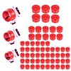 66X Motorcycle Engine Bolt Topper Caps Cover Compatible with for