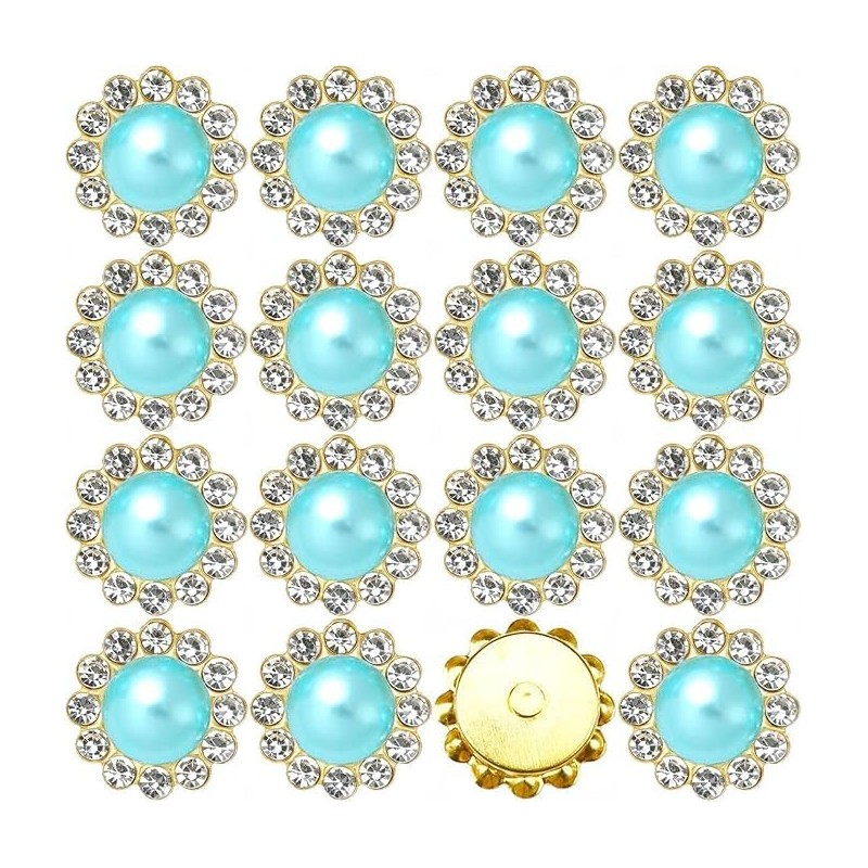 Handcrafted Thread & Beads Work Embellishments – DIY Sew-On/Glue Rhinestones