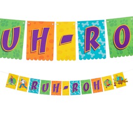7 Ft. Scooby-Doo Ruh-Roh Ready-to-Hang Party Garland