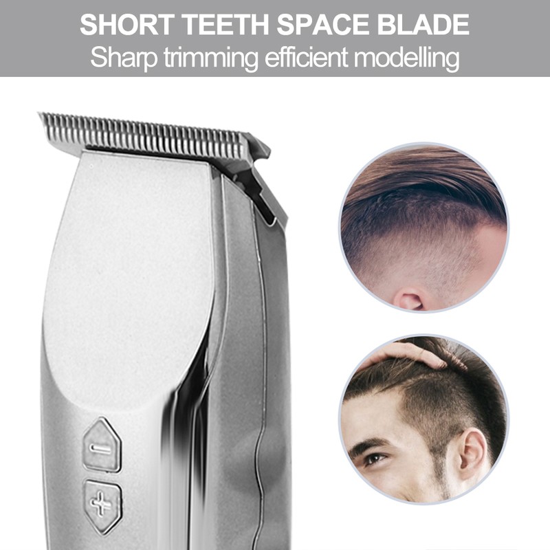 Stainless Steel Adjustable Length Electric Hair Clipper Oil Head Hair