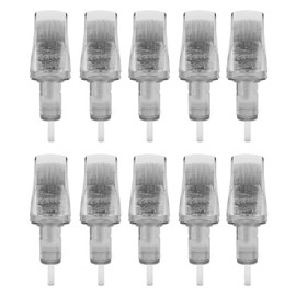 10pcs Shading Cartridge Needle Professional Stainless Steel Disposable Flat Blade Cartridge Needle 1239M1