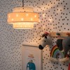 MiniSun Modern Pink & Dark Grey Cut Out Star Design