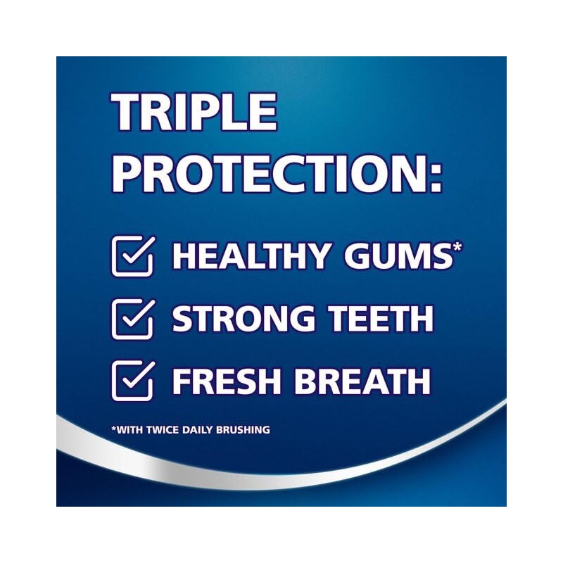 4 X Macleans Freshmint Toothpaste 100ml - Antibacterial Formula, Multipack