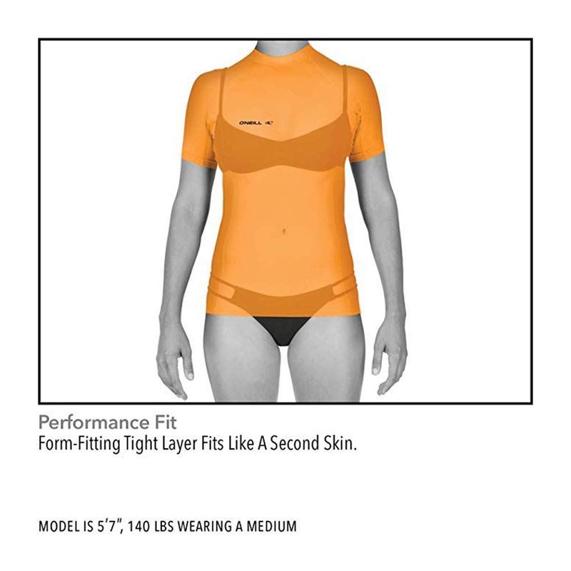 O'Neill Wetsuits Women's O'Neill Basic Skins UPF 50+ Short Sleeve