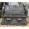 Ebros Gift Caribbean Barbarian Pirate Davy Jones Spiked Treasure Chest