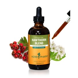 Herb Pharm Hawthorn Blend Liquid Extract for Cardiovascular and Circulatory Support - 4 Ounce