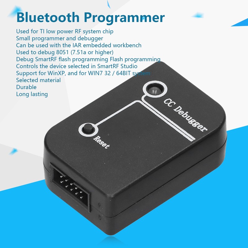 CC Debugger ABS Bluetooth Emulated Programmer USB Cable for TI