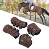 Horse Leg Guard Shock Absorption Protective Lightweight Adjustable Horse Front