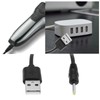 2 Stück Ladekabel für Elektrorasierer USB kompatibel mit Braun MGK3335/