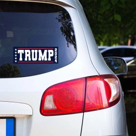 Tampa Printing 10 PACK 3.37"x 9" TRUMP 2024 Sticker Decal Gift MAGA Trump BS0077