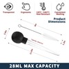 Kendane Turkey Baster With Cleaning Brush, Baster Syringe for Home