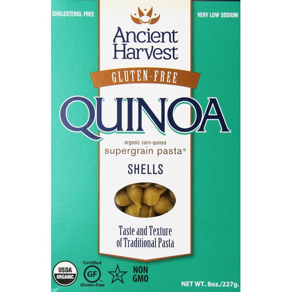 Ancient Harvest Quinoa Wheat Free Shells (3x8 oz.)