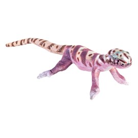Wild Republic Coilkins Western Banded Gecko, Stuffed Animal, 12 Inch, Plush Toy, Fill is Spun Recycled Water Bottles