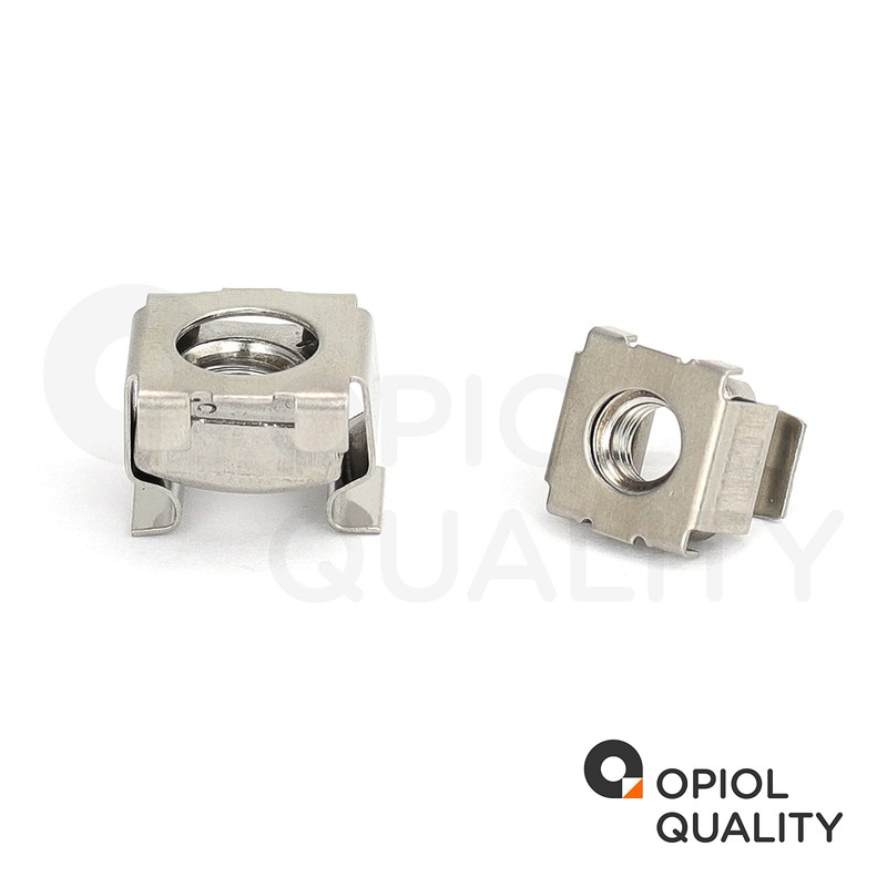 OPIOL QUALITY® Cage Nuts M6 for Sheet Thickness 1.7-2.7 mm