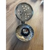 Bitto Vellore Incense Pan Nickel-Plated Silver with Wooden Handle and