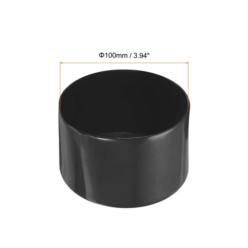 Rebower 4 Pack Screw Thread Protector Cover Rubber End Caps,