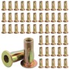AOKLIT 50 Pack Multi-Grip Rivet Nut Kit, 5/16-18 Rivet Nut