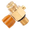 G1/2 14 CO2 Cylinder Refill Adapter High Pressure M18x1.5 Refill