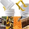 AIMALL Beekeeping Tools Plastic Honey Bucket Stand Honey Shaker Machine