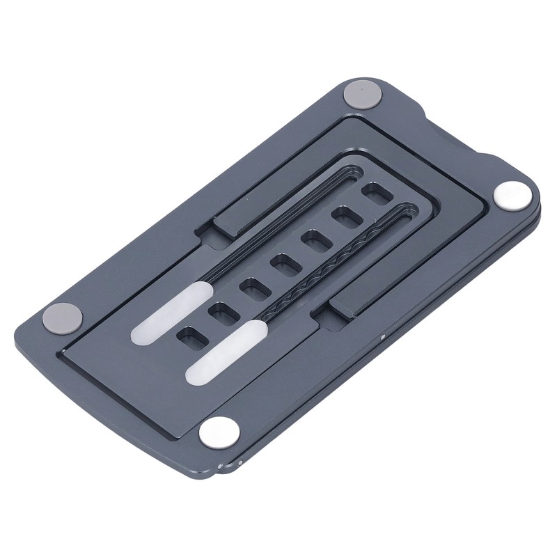 Phone Stand Foldable Portable Ergonomic 7 Angle Adjustments Bottom Silicone