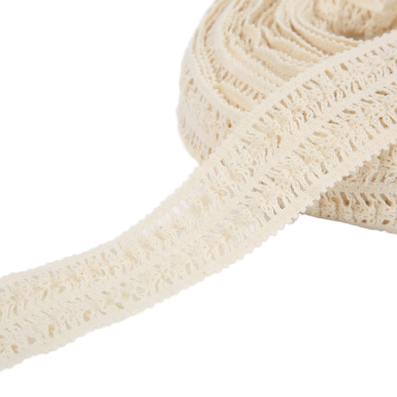 Lace Ribbon Clear Pattern Soft Touch Durable Lace Sewing Trims