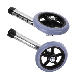 FRCOLOR FRCOLOR Walker Wheel Replacement Universal Fit for Walking Frames Durable and Easy-to-Use Wheel for Elderly