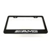 LICENSE PLATE FRAME SHOP *mbzAMG* BLACK Metal License Plate Frame